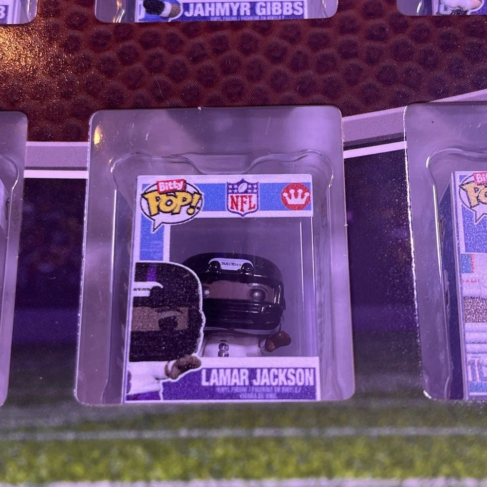 Funko Bitty Pop! NFL Football Figures N/A Multi NEW Patrick Mahomes Josh Allen